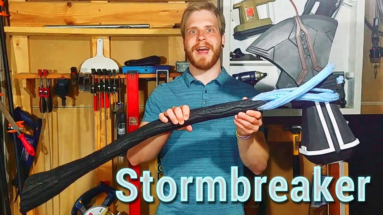 Thor Infinity War Cosplay: Part 1 - Making Stormbreaker