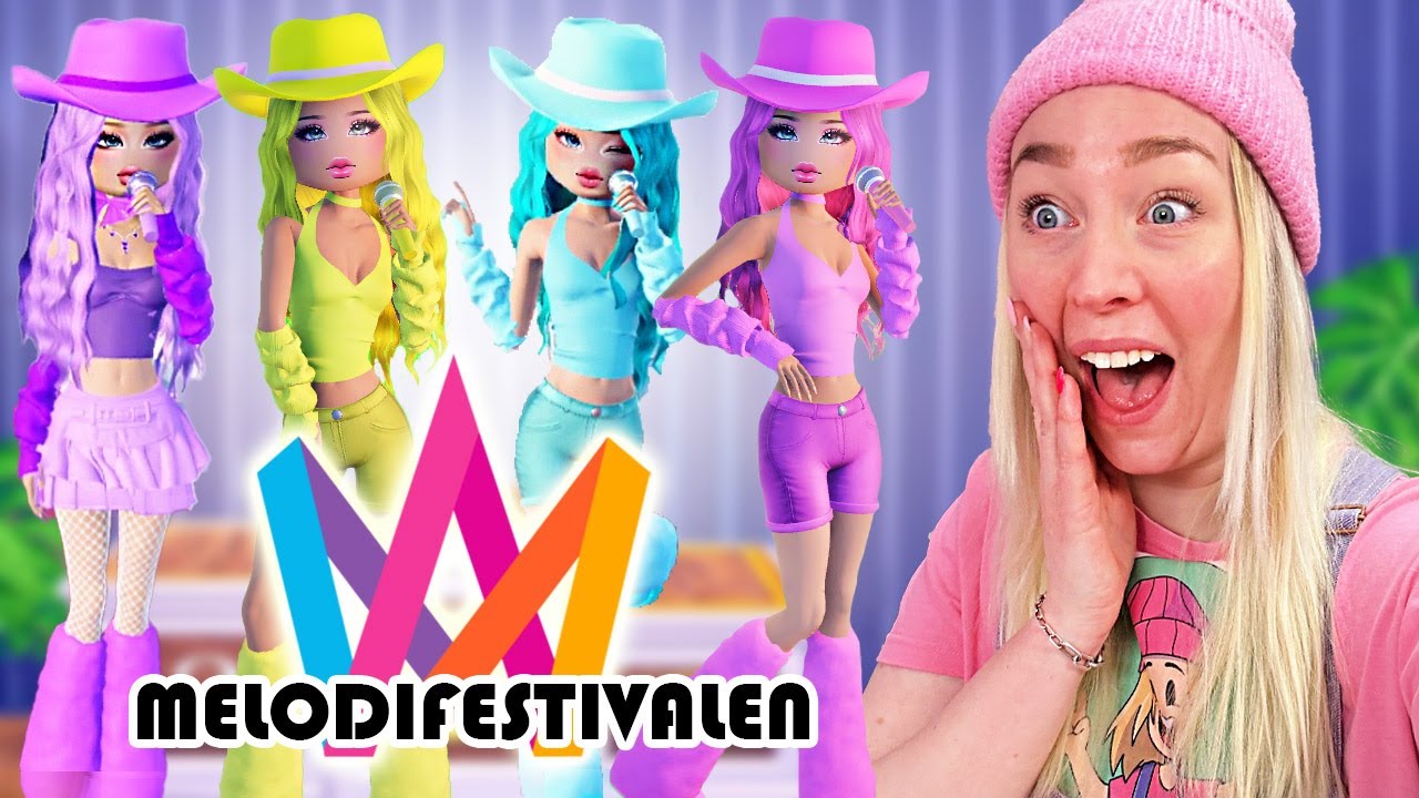 MELODIFESTIVALEN i Dress To Impress 🪩🎤🎵