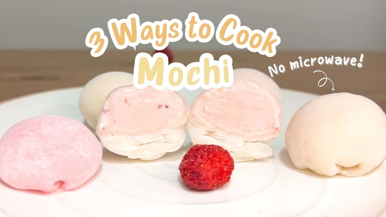 How to make mochi without microwave? 不用微波爐做糯米糍/麻糬