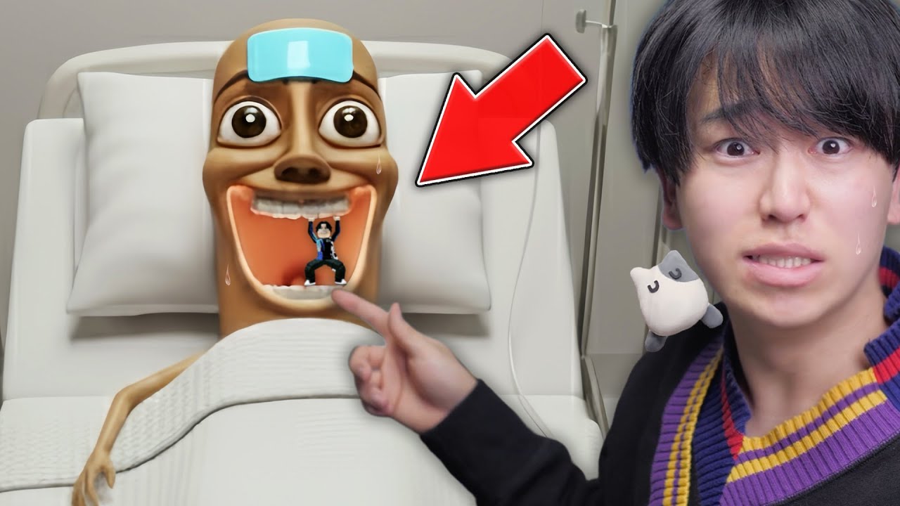 病気になったトゥントゥンサフールの『体の中』に入った結果...ロブロックス【ROBLOX】
