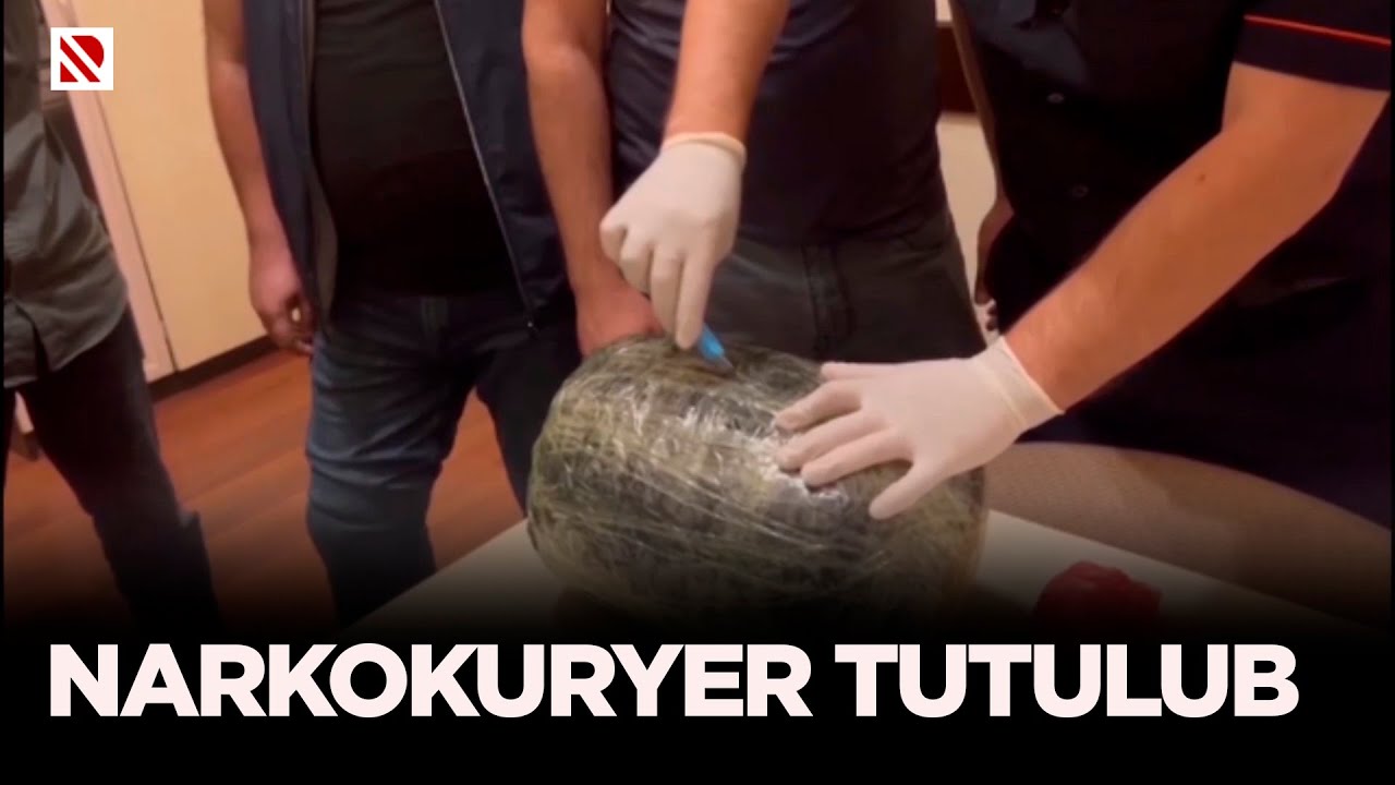 Narkokuryer tutulub - Ondan 2 kiloqramdan çox narkotik aşkarlanıb