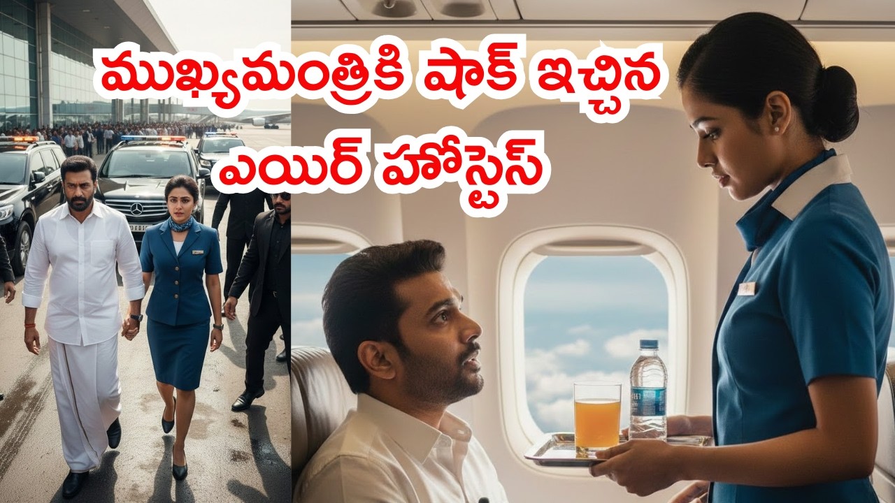 ముఖ్యమంత్రికి షాక్ ఇచ్చిన ఎయిర్ హోస్టెస్! | CM Love Story | Emotional Heart Touching Story
