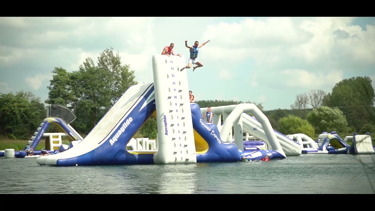 Aqua Bubble Boom Chour - Parc aquatique au Lac de Chour à Franxault