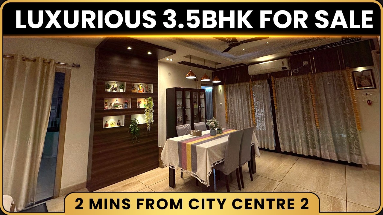 Fully Furnished 3.5BHK + Study / WFH + Servant room in  Greenfield Ambition in Newtown Action Area 2
