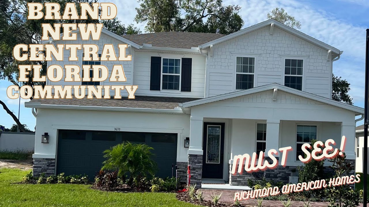 Brand New Community Just Openned in Central Florida!  Richmond American Homes New Construction!!