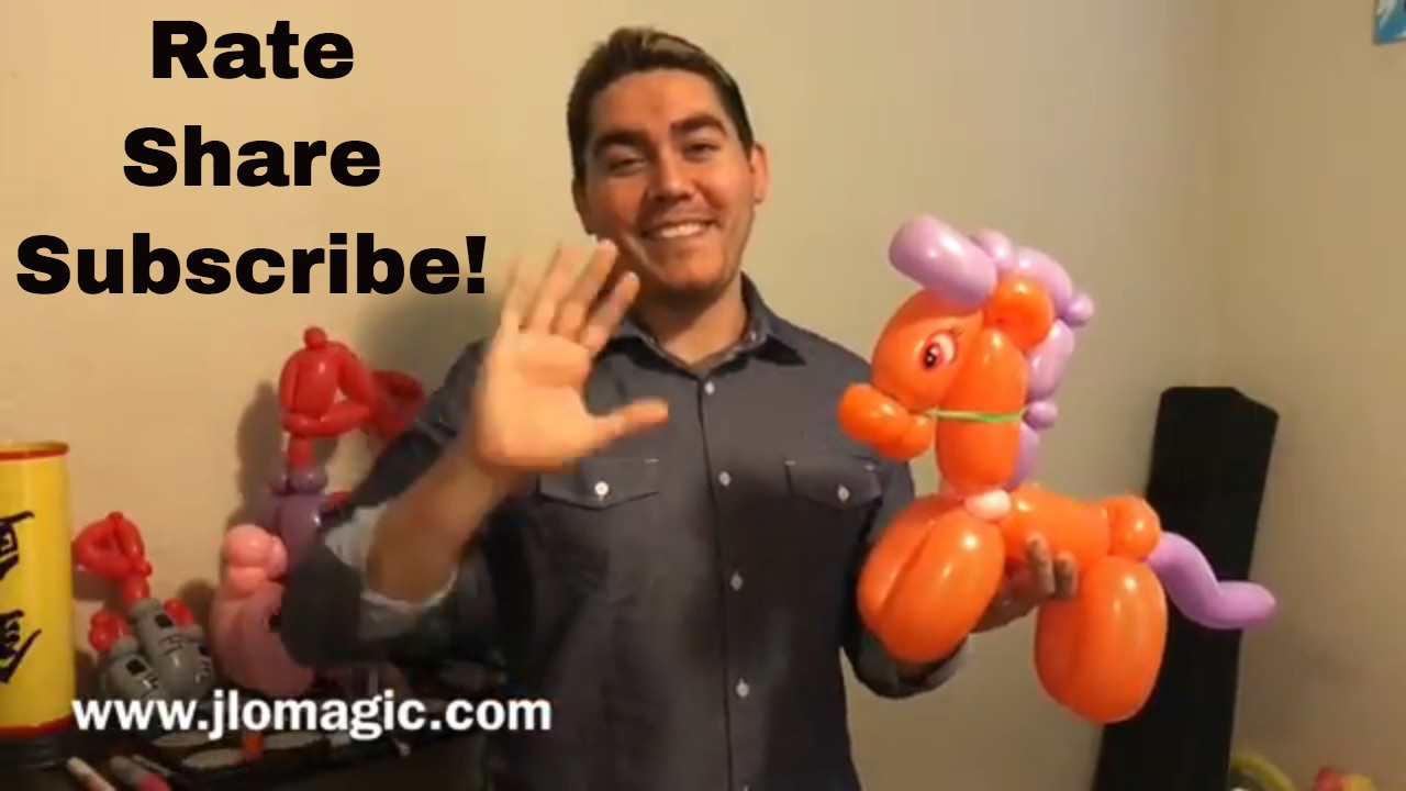 Balloon Horse - tutorial