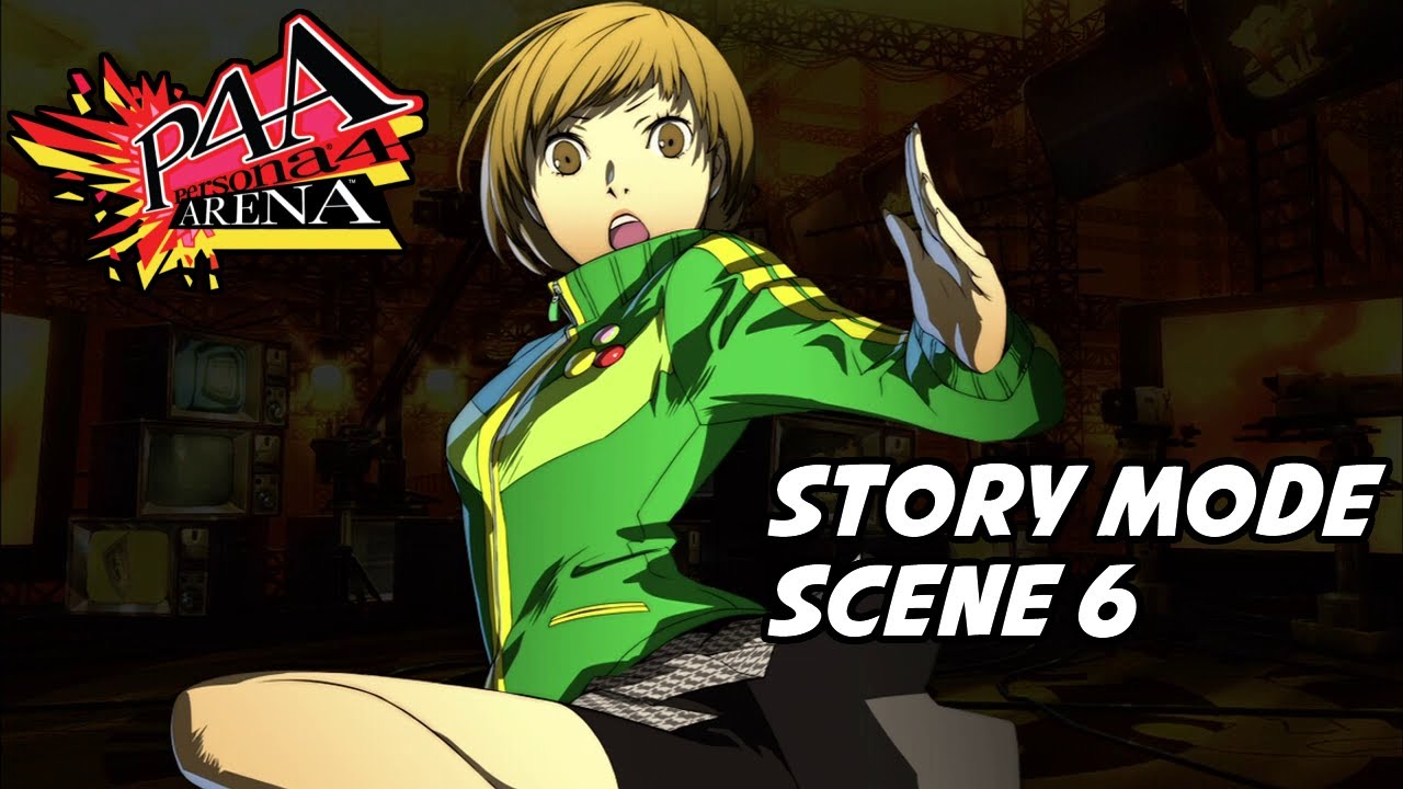 Persona 4 Arena - Chie Satonaka - Story Mode (Scene 6)