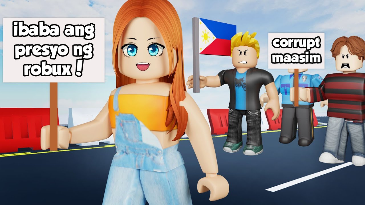 MGA CORRPUT MABAHO! NAG RALLY KAMI SA LUNETA PARK | ROBLOX Luneta Trillion March