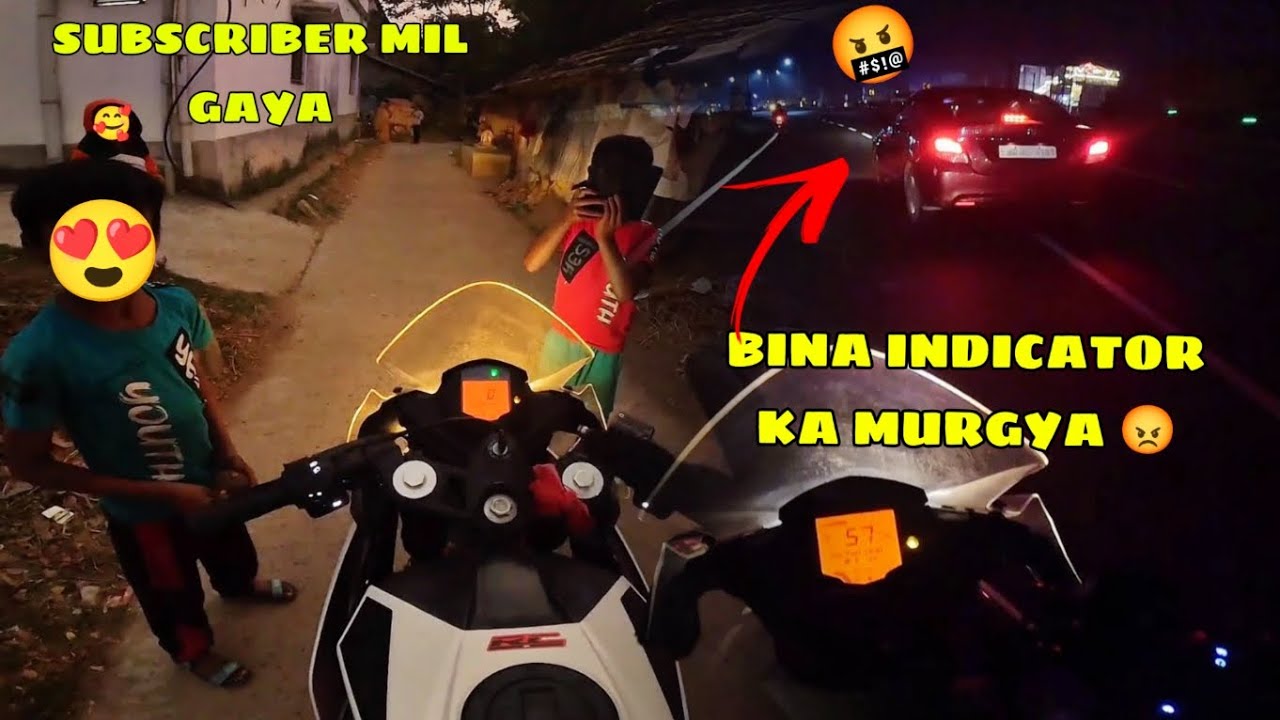Bina indicator ka murgya 🤬|pyare subscriber mil gaya raste per 🥰