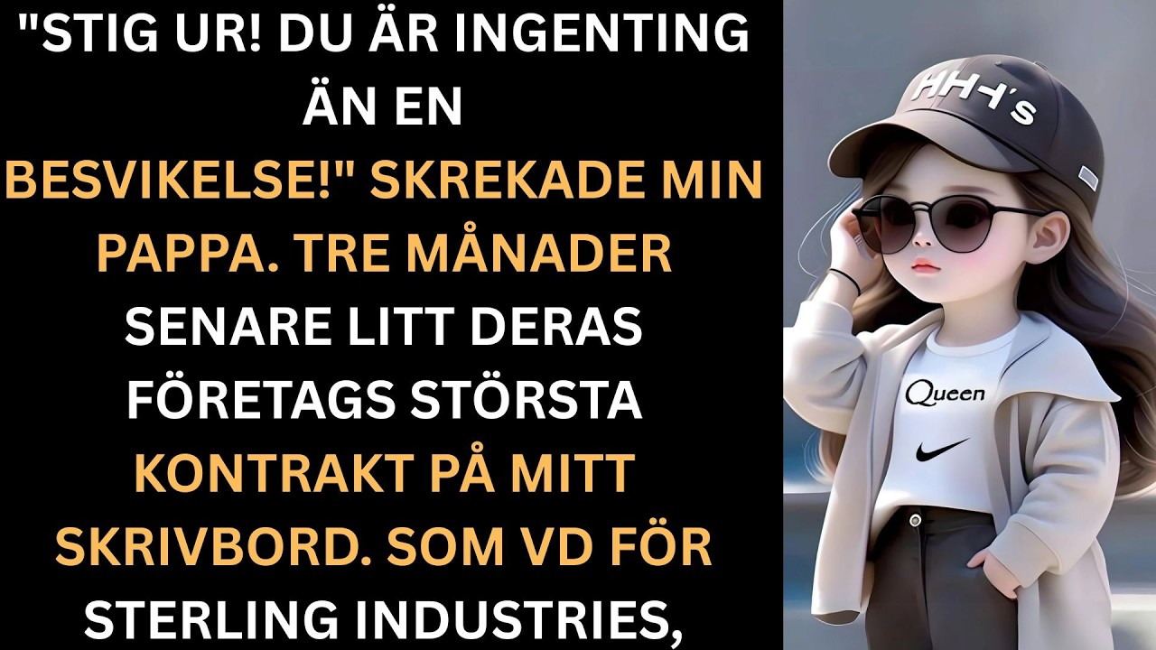 Mina föräldrar kastade ut mig som värdelös sedan behövde deras miljonaffär min signatur