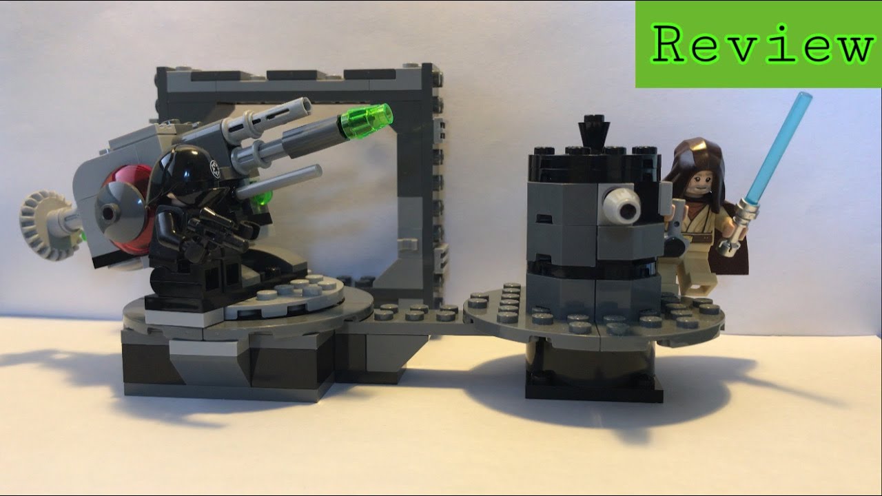 LEGO Death Star Cannon Review! Set: 75246