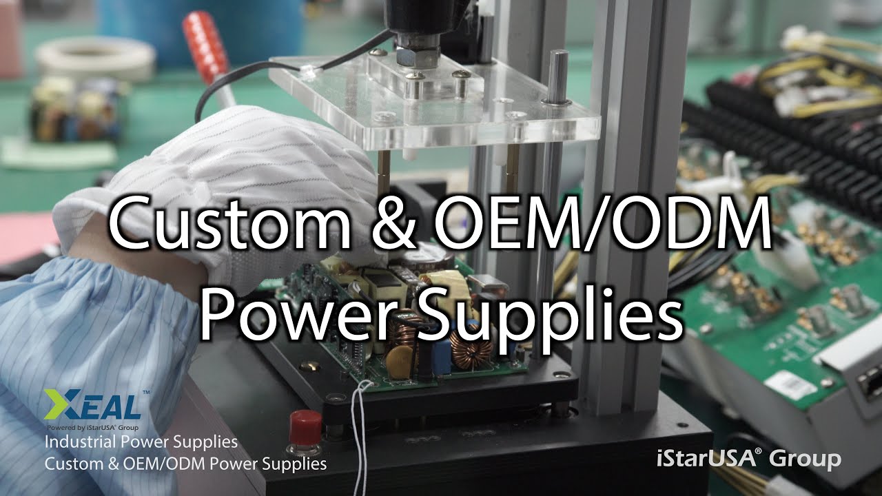 iStarUSA Group: Xeal custom and OEM/ODM industrial power supplies - 4k video