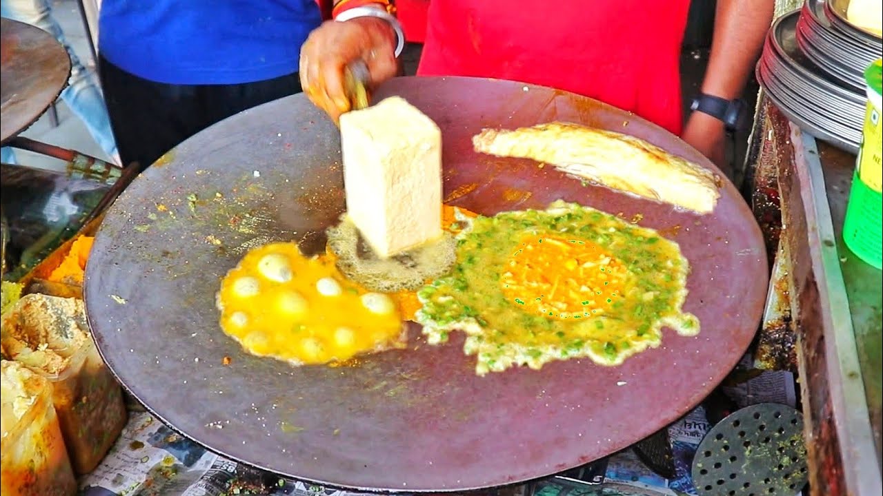 Roadside Famous Egg Street Dish | Butter Rich Egg Coaster | Egg Street Food | Indian Street Food