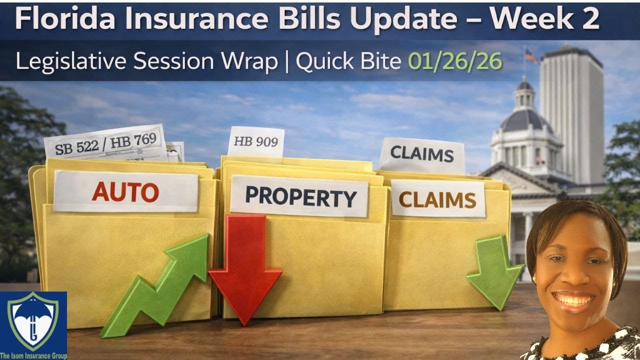 Florida Insurance Bills Update – Week 2 Legislative Session Wrap | Quick Bite 01/26/26 S2E10