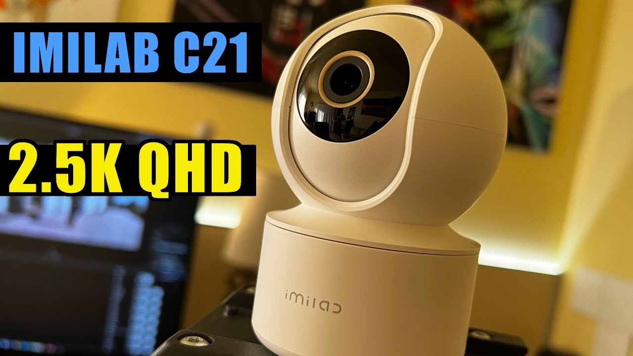 IMILAB C21 kamera IP, 2.5K QHD, 360 stopni, detekcja i śledzenie ludzi, detekcja dźwięku