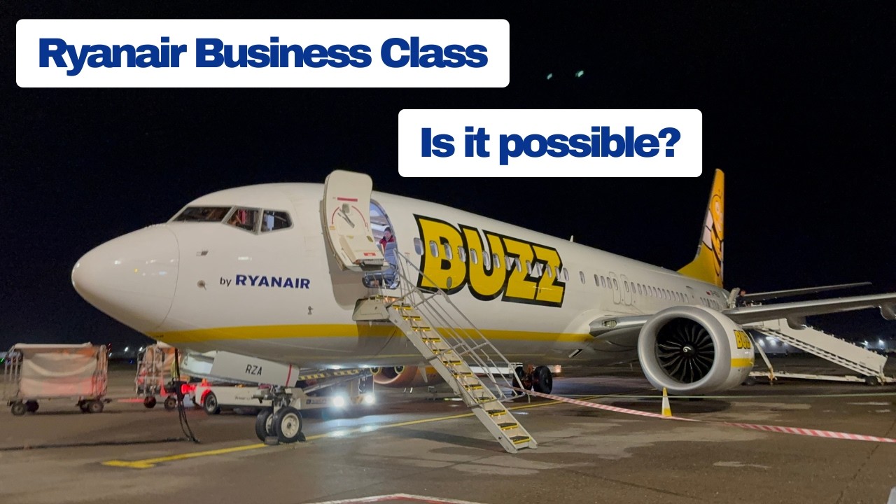 Business Class on a Ryanair flight. Is that even possible?