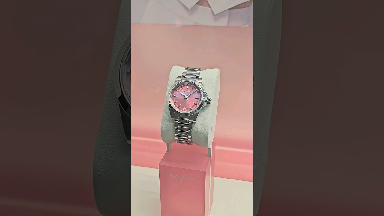 New Longines Conquest 34mm "Pastel" collection - Sky Blue, Strawberry Red and Mint Green 🍓💯