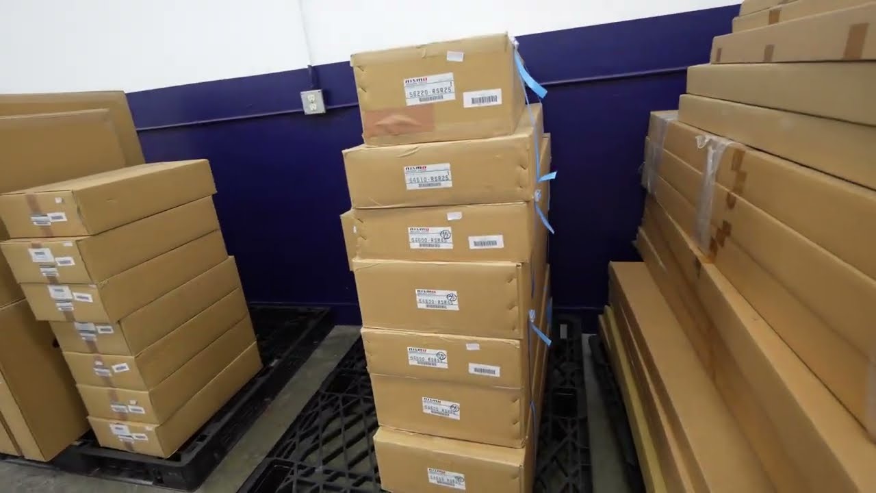 Trust Kikaku warehouse tour overnight parts from japan