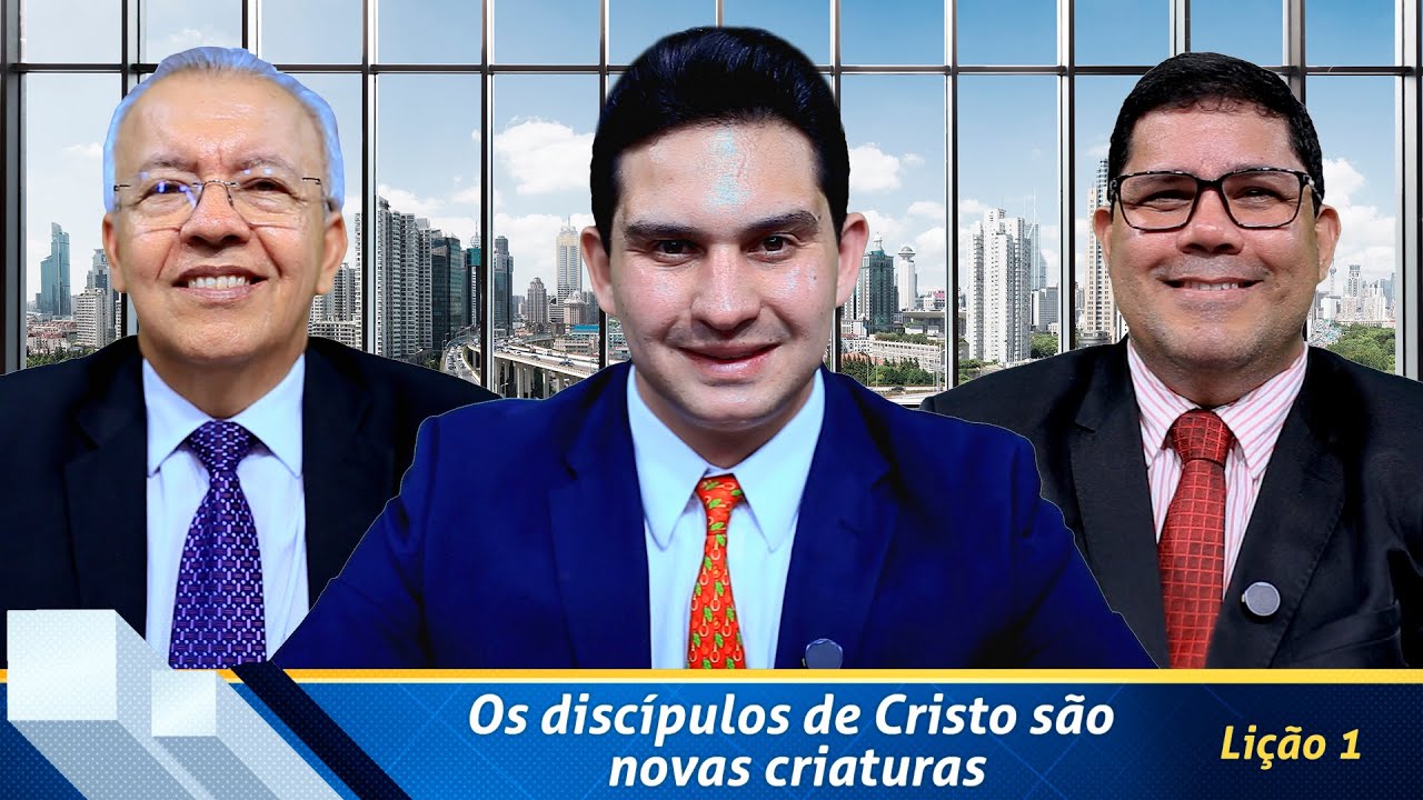 Revista de EBD Betel Dominical 1: Os disc&iacute;pulos de Cristo s&atilde;o novas criaturas