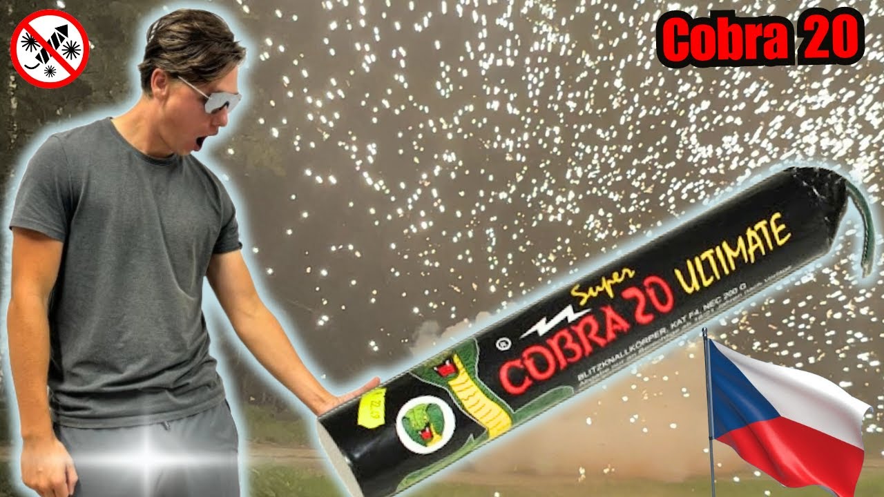 Illegaal vuurwerk in Tsjechie Afsteken ( COBRA 20 )