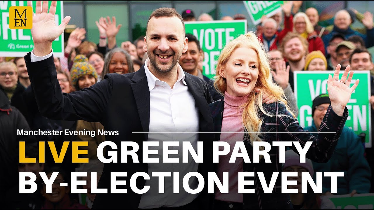WATCH LIVE: Hannah Spencer and Zack Polanski give speeches at Green Party event in Denton
