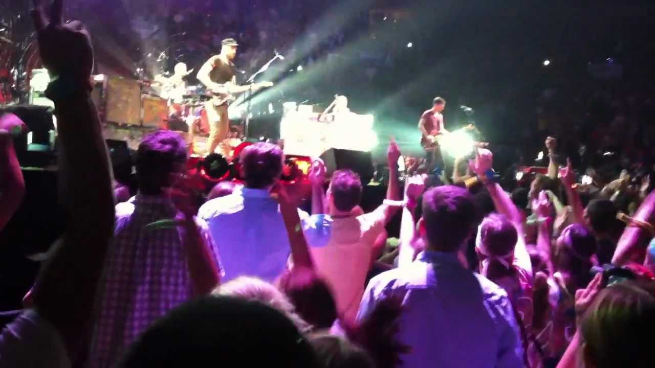 Coldplay - (HD) Fix You/Every Teardrop  - Floor Seats, Wells Fargo Center, 7/6/12, GREAT SOUND!