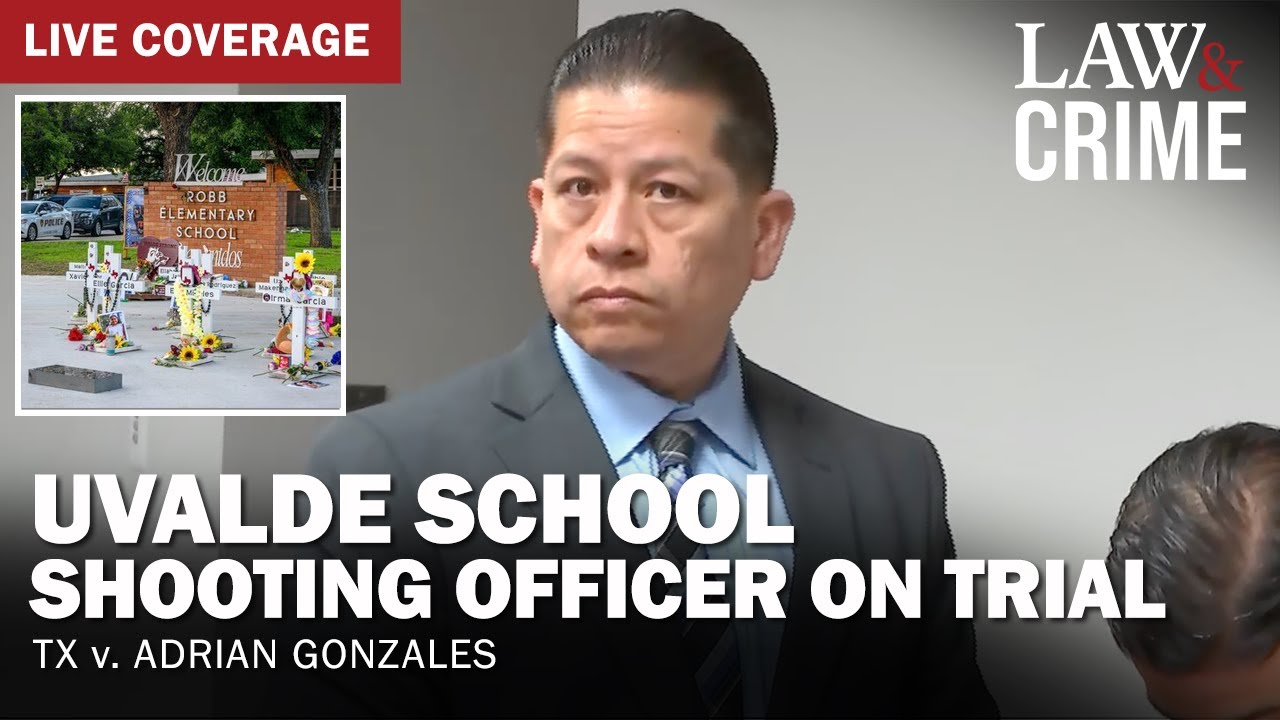 LIVE: Uvalde School Shooting Officer On Trial — TX v. Adrian Gonzales — Day One