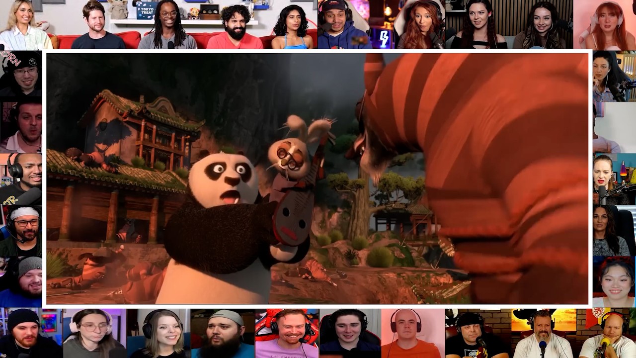 Opening Battle Scene | Kung Fu Panda 2 | Reaction Mashup