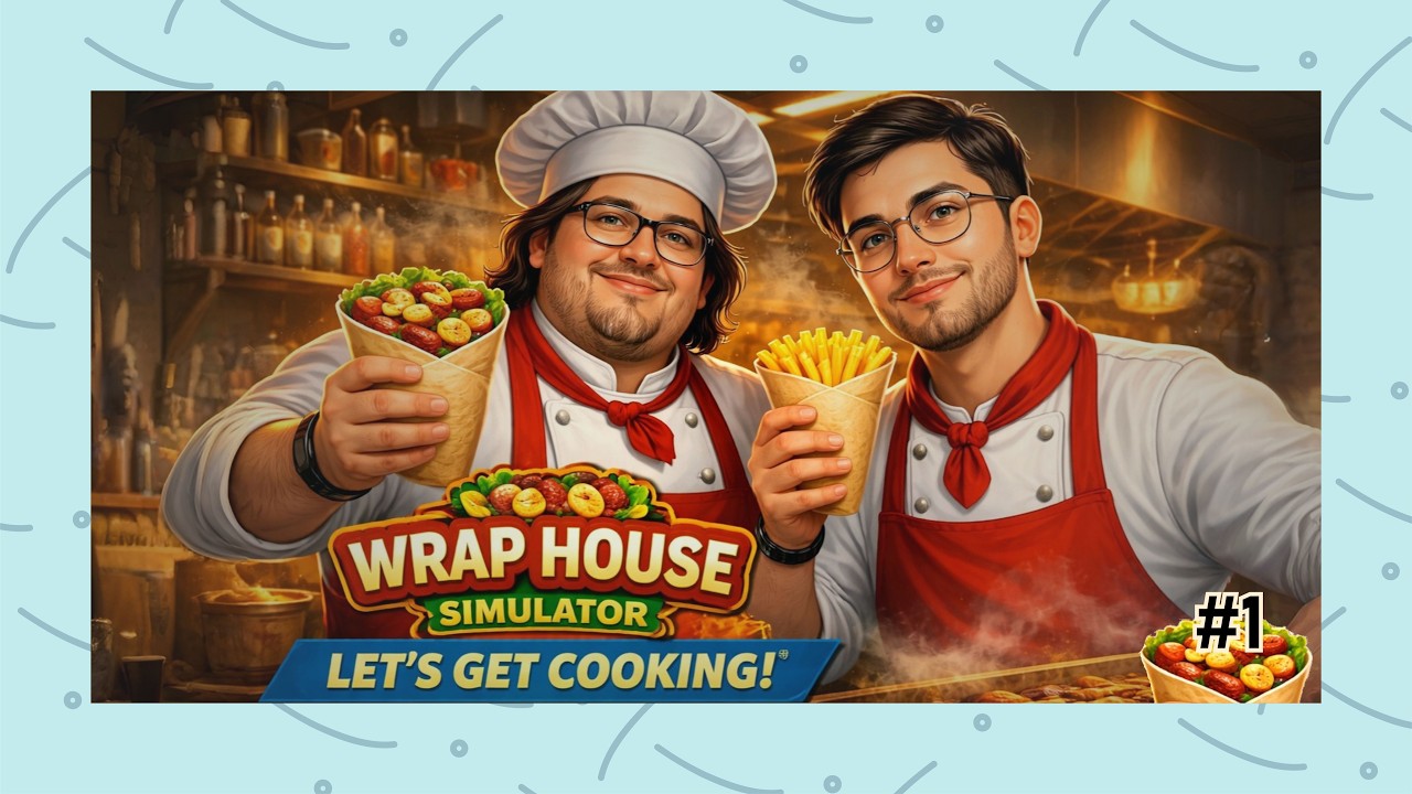 ESTE JUEGO ME DIO GANAS DE COMER KEBABS | Wrap House simulator #1