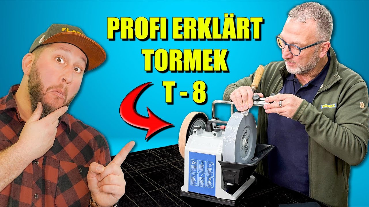 Tormek T8 vom Profi erklärt, was macht sie so BESONDERS?