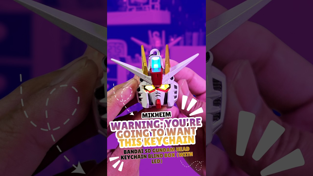 Warning: You&rsquo;re Going to Want This Keychain #gundam #unboxing #fyp #gunpla #desksetup