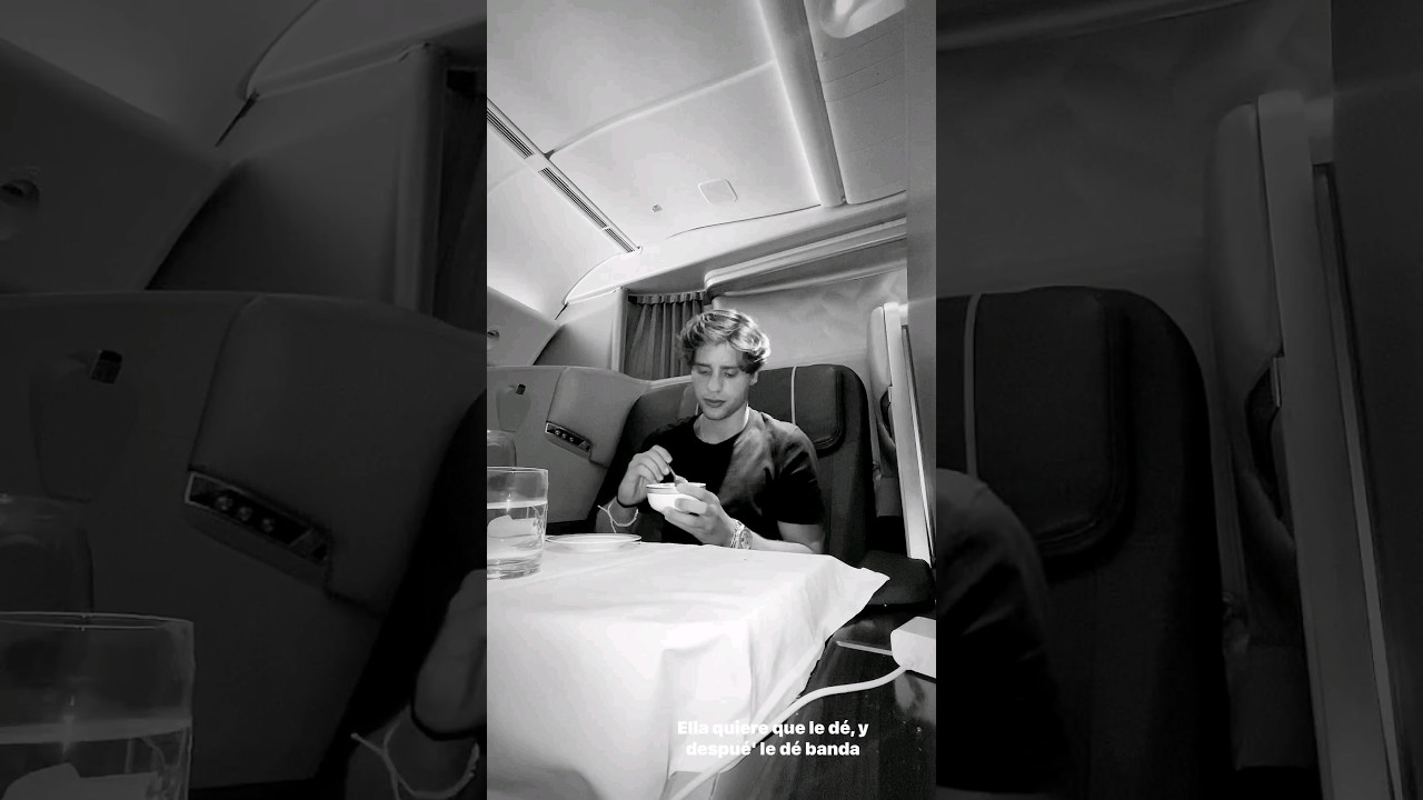 Ivan Martinez | First time flying in first class ✈️ (Sept 2, 2023)