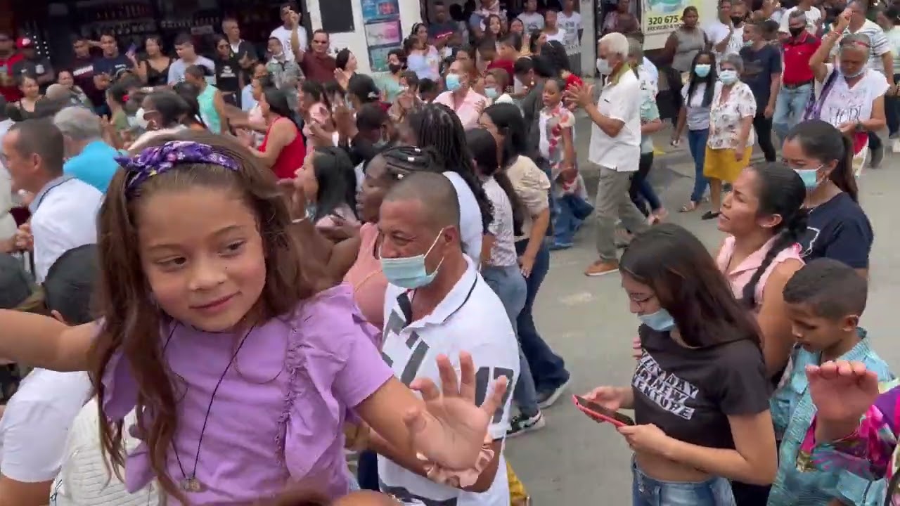 Procesión con Jesús Resucitado - Domingo de Pascua 2022 - El Cerrito - Valle del Cauca - Colombia
