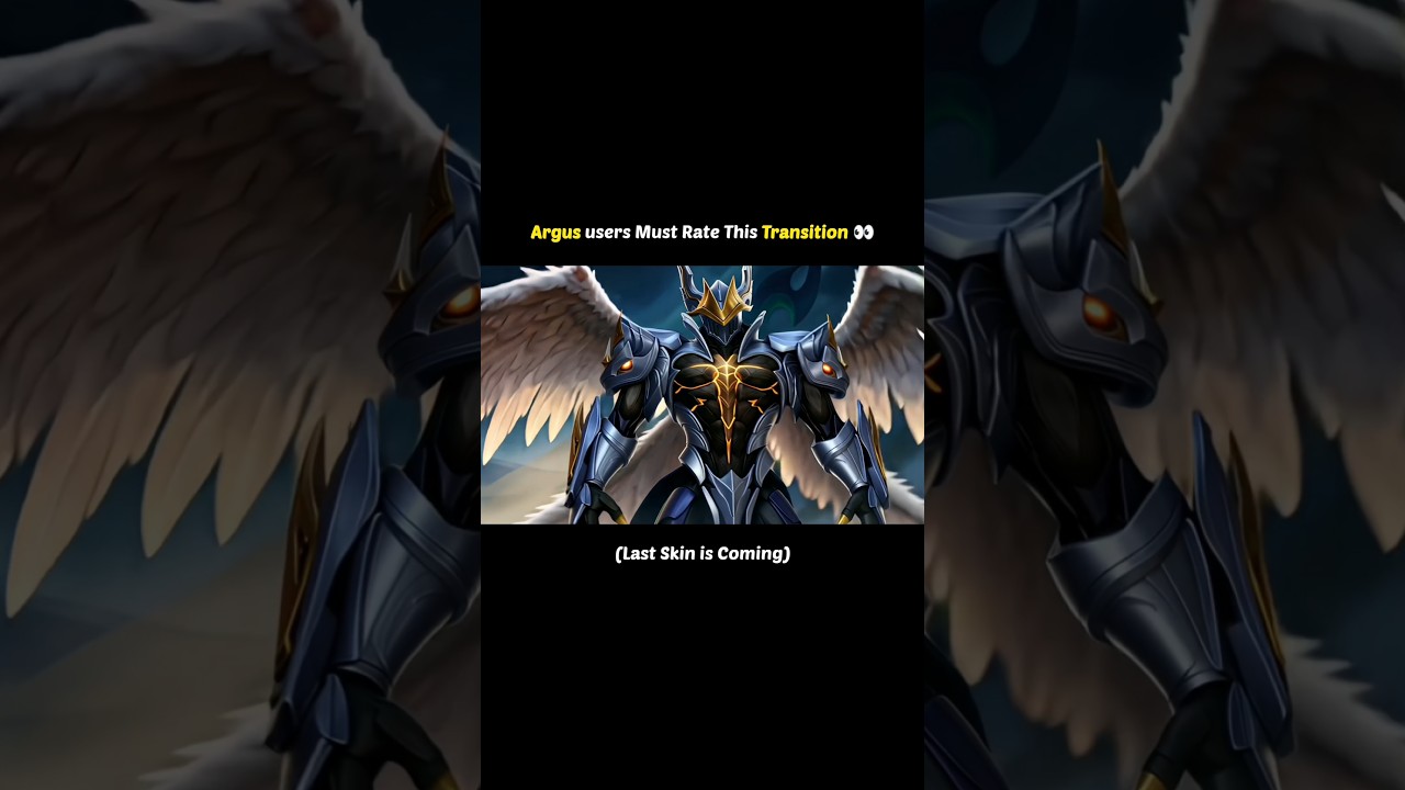 Argus All Skin Transition 👀 (Last Skin is Coming) #mobilelegends #mlbb #argus #andrast