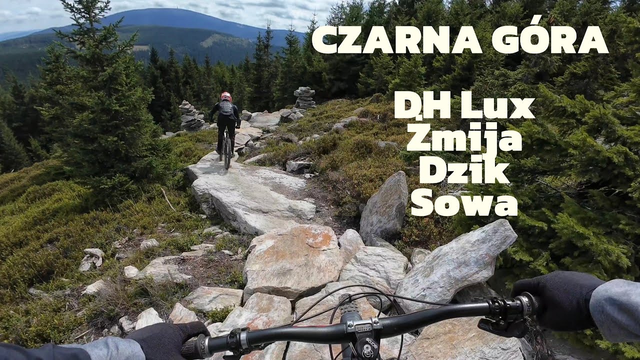 Czarna Góra POV raw MTB Bike Park | DH Lux, Żmija, Dzik, Sowa