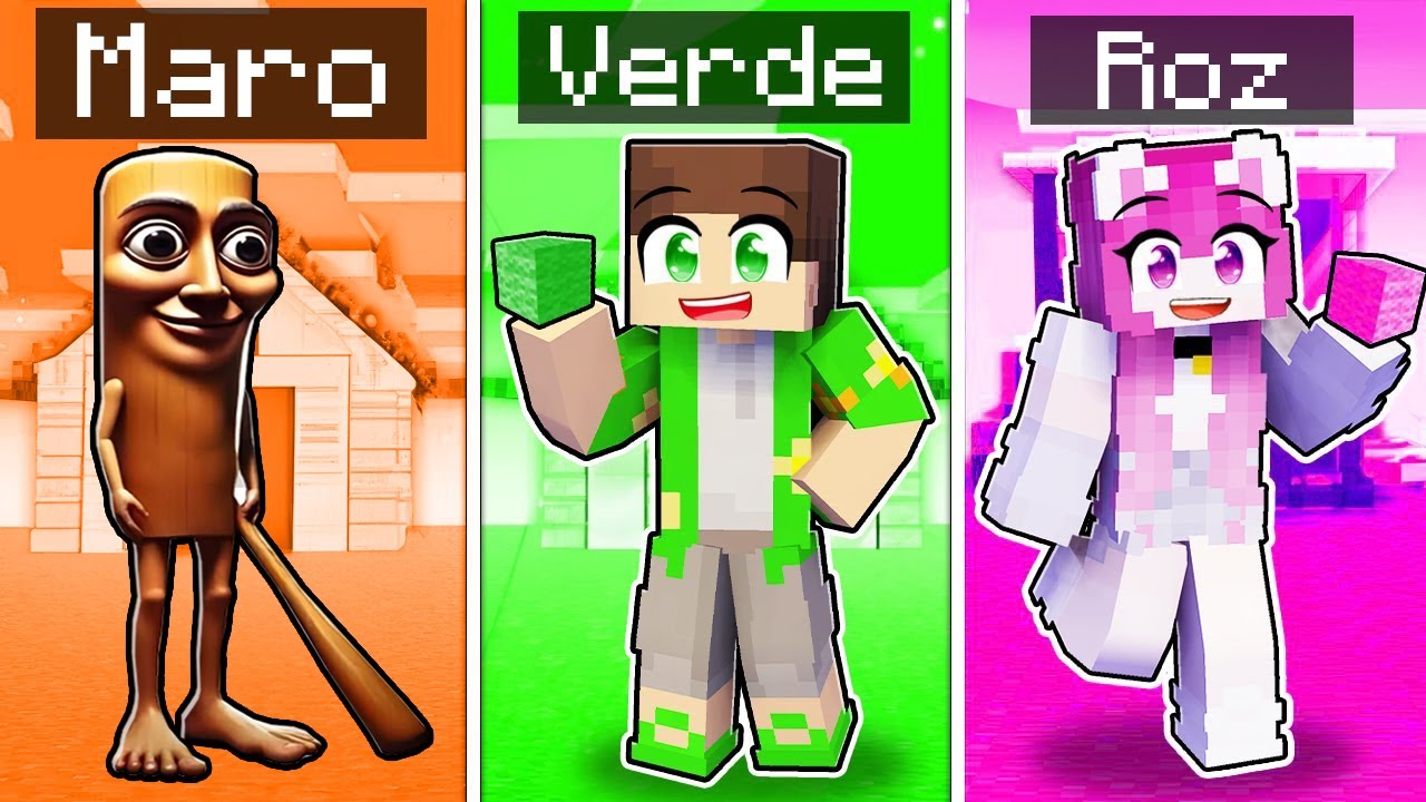 Construim Doar cu o *CULOARE* cu TUNG TUNG SAHUR pe Minecraft...