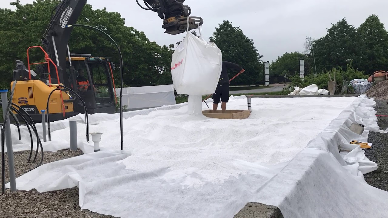 Perlitegrund #perliteisolering #perliteinsulation #markisolering #ekogrund #perlitegrund