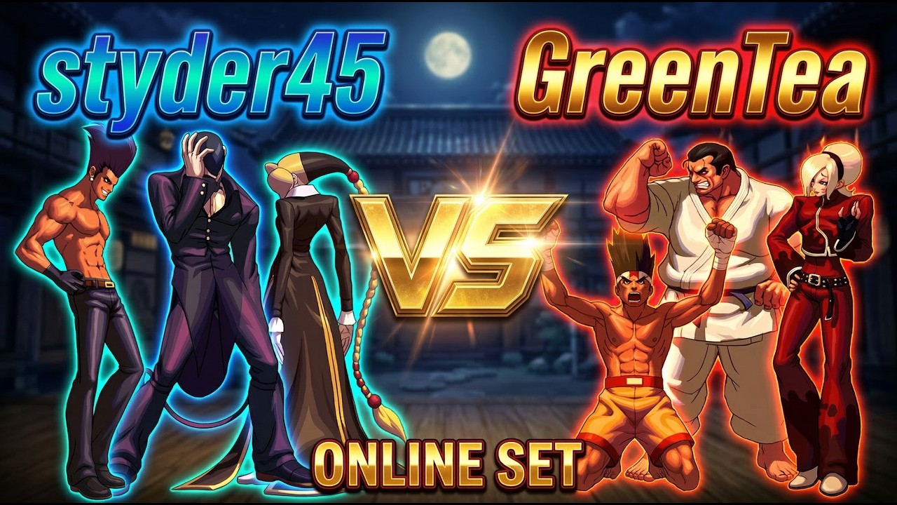 KOF XIII: styder45 vs GreenTea321 | Online Set | Mar 2026