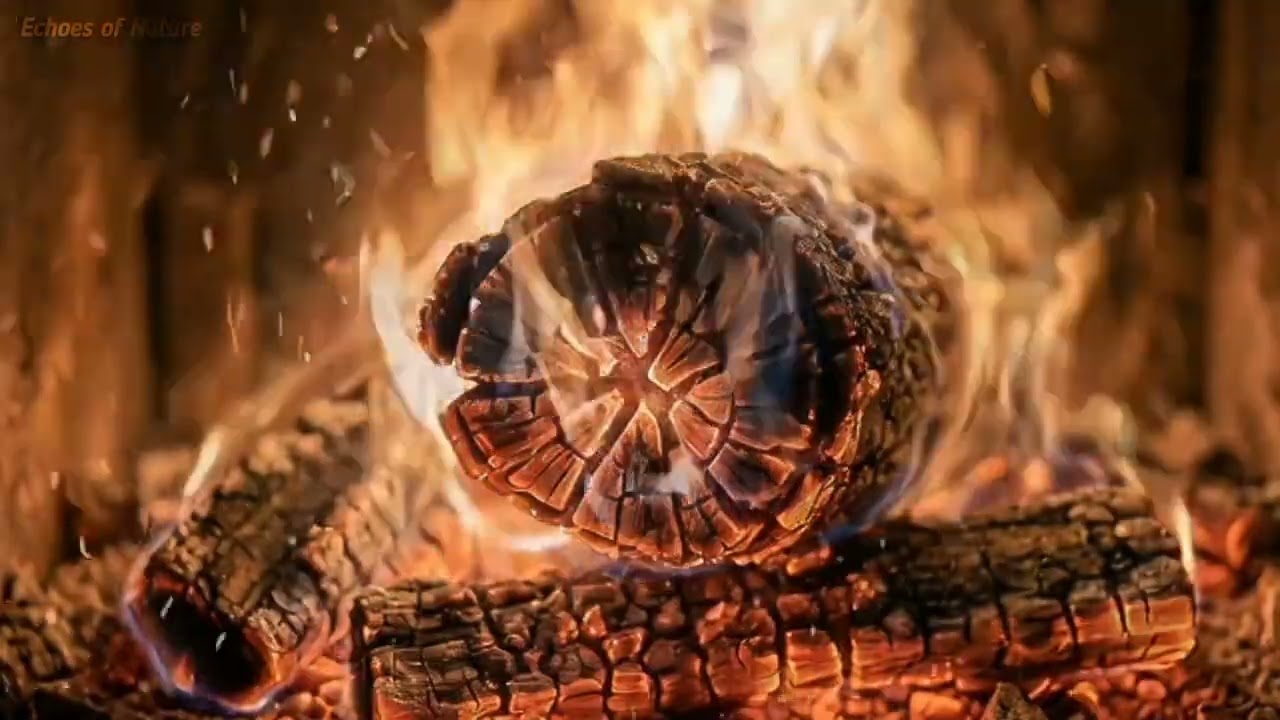 Fireplace 4k 🔥 cozy fire cracking sound|| #fireplace4k #firecrackingsoung 