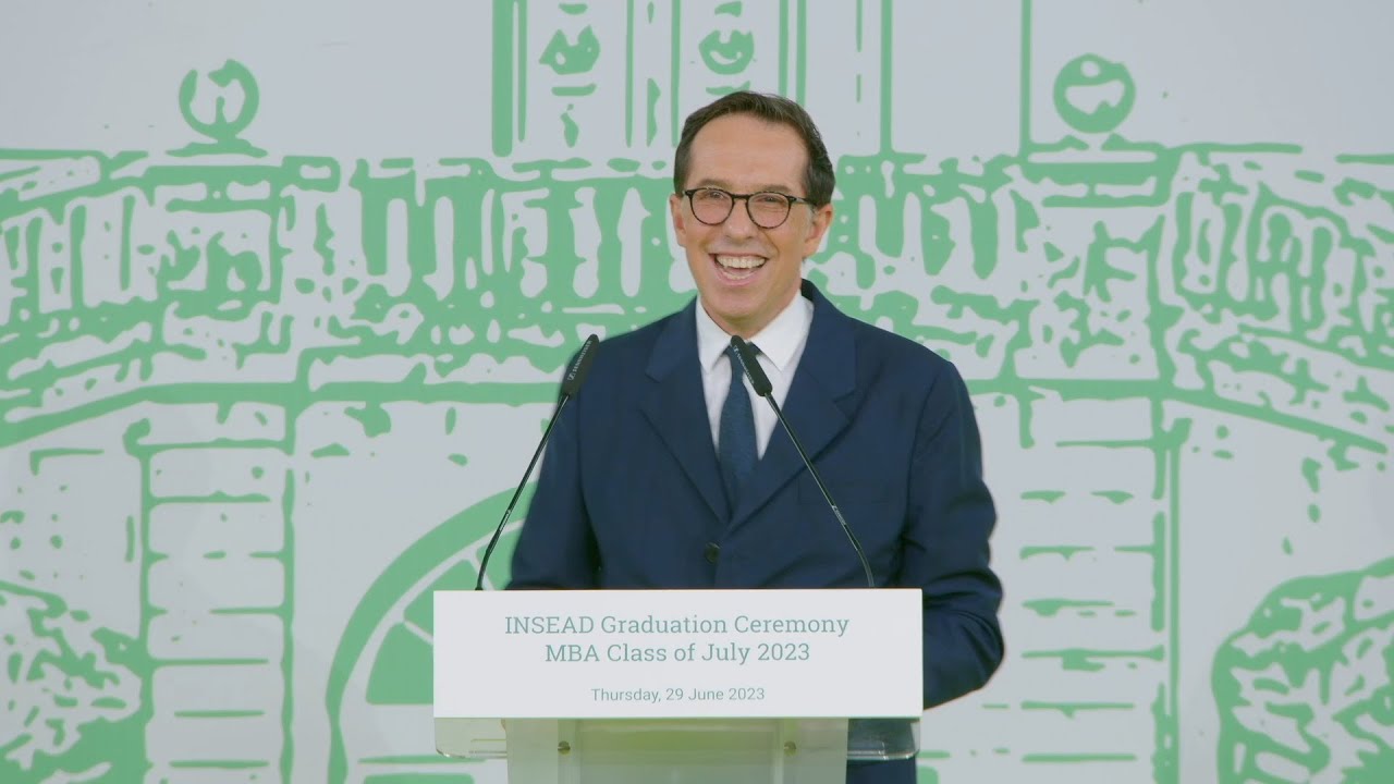 Guest speaker - Nicolas Hieronimus - CEO, L’Oréal - MBA23J Graduation Ceremony