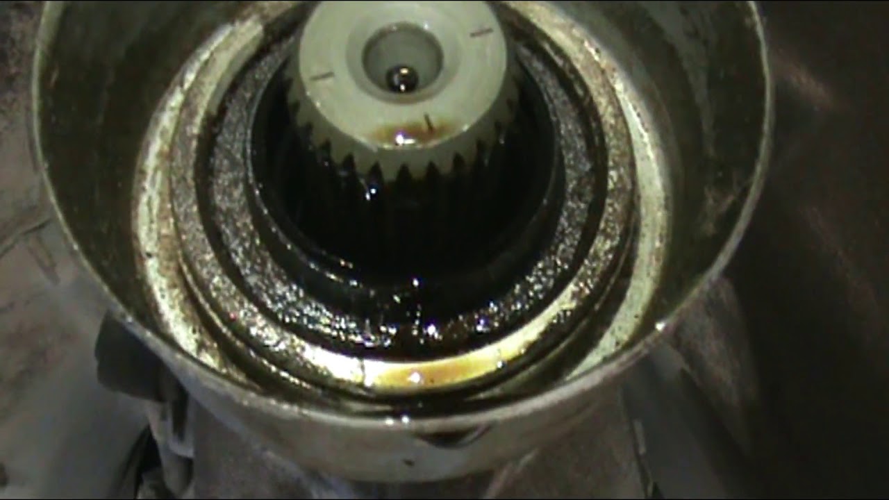 Jeep Cherokee Transmission Output Shaft Seal Replacement