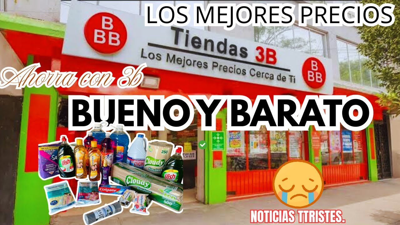 DESPENSA MENSUAL EN LA TIENDA 3B Así lograrás ahorrar Dinero 💰Los Mejores Precios y Calidad