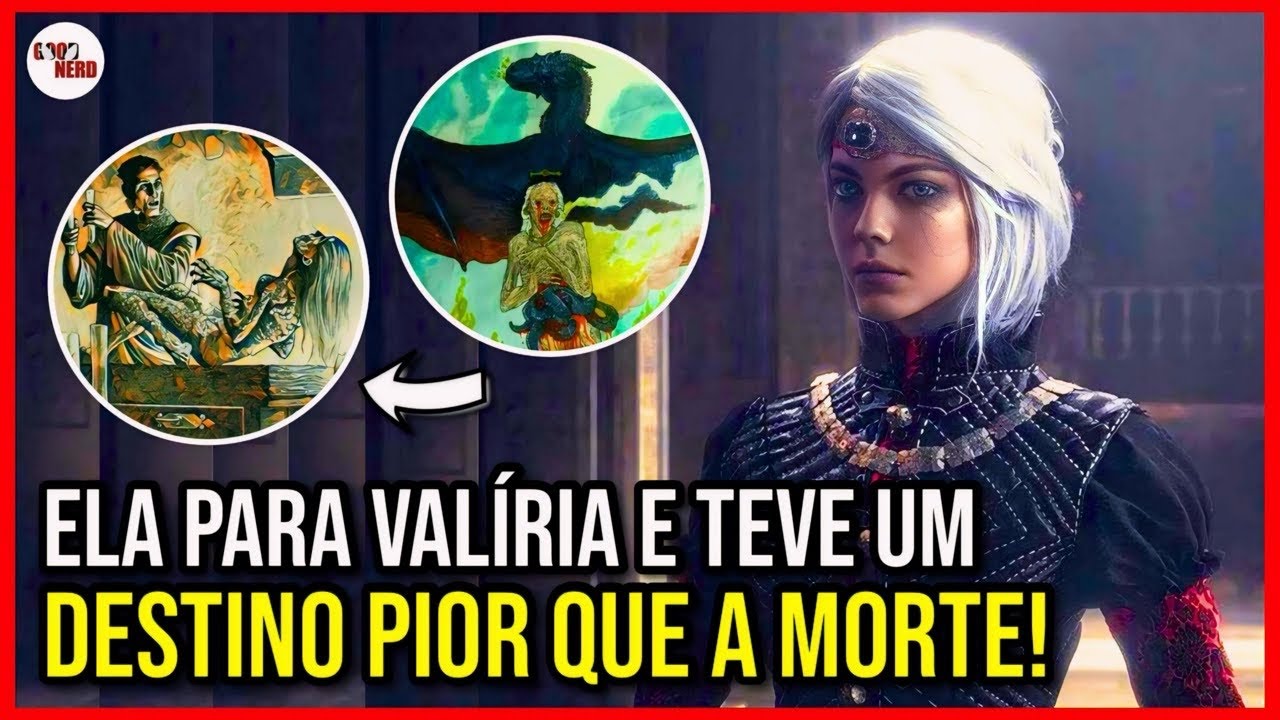 O DIA QUE BALERION FOI PARA VALÍRIA E MATOU AEREA TARGARYEN (FILHA DE RHAENA)! - HOUSE OF THE DRAGON