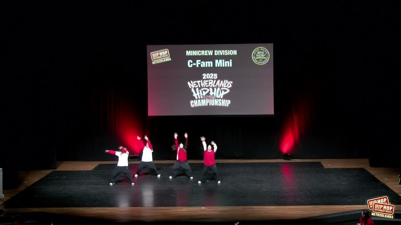 C-Fam Mini | Silver Medalist - MiniCrew Division | Netherlands Hip Hop Dance Championship 2025