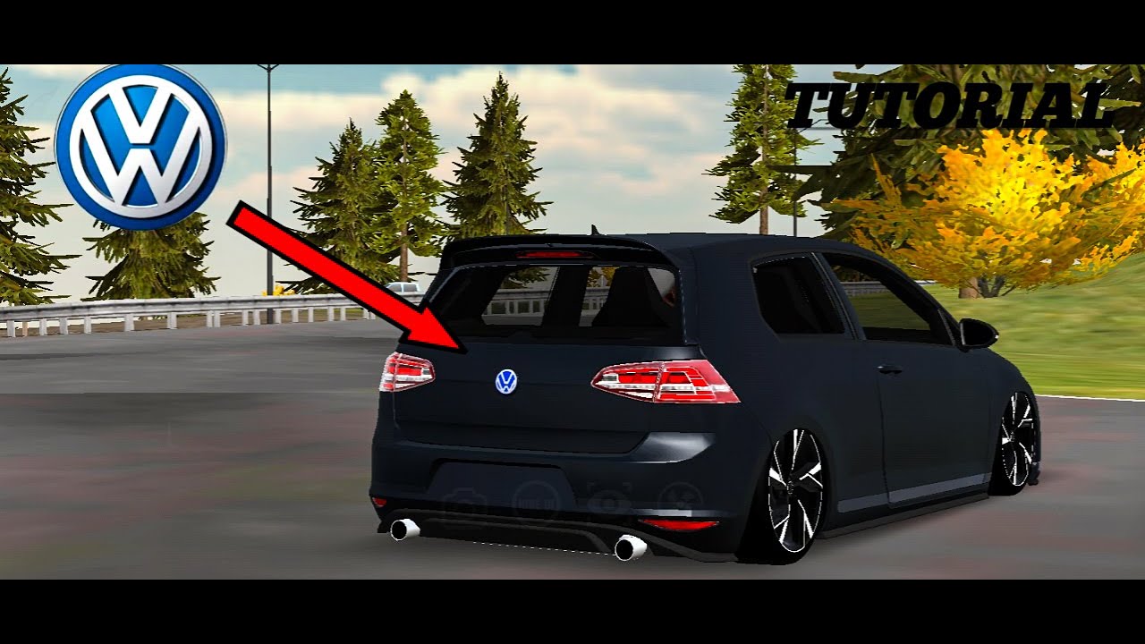 How To Make Realistic VW Logo Design Tutorial - Car Parking Multiplayer