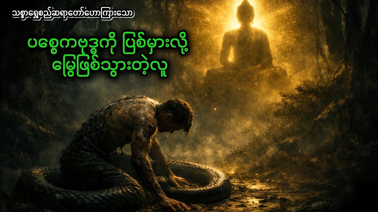 ပစ္စေကဗုဒ္ဓကို ပြစ်မှားလို့ မြွေဖြစ်သွားတဲ့လူ 🙏🙏🙏