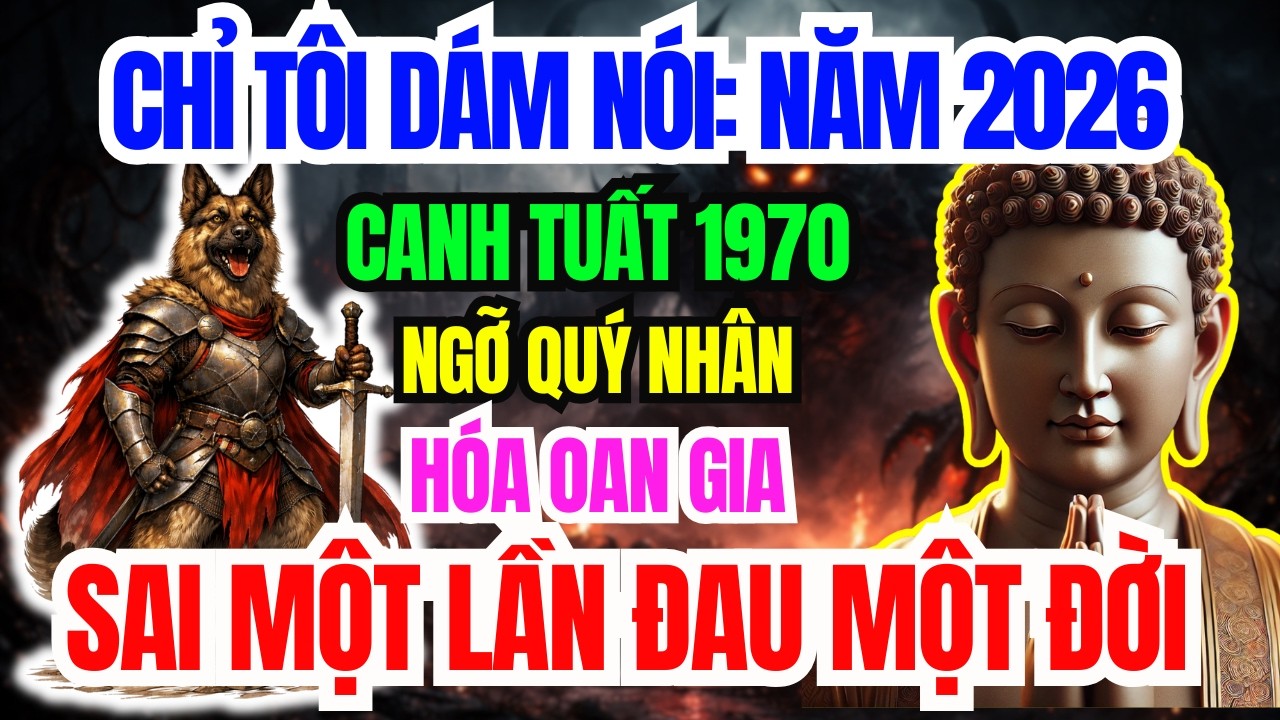 Chấn Động 2026: Canh Tuất 1970 Ngỡ Quý Nhân Hóa Oan Nghiệp Sai Một Bước Trả Giá Cả Đời.