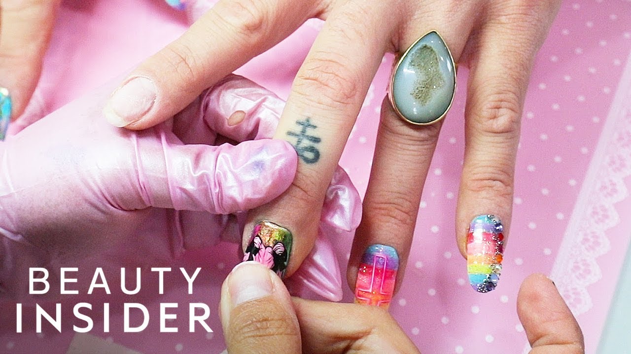 Colorful Nail Salon Gives Over-The-Top Manicures