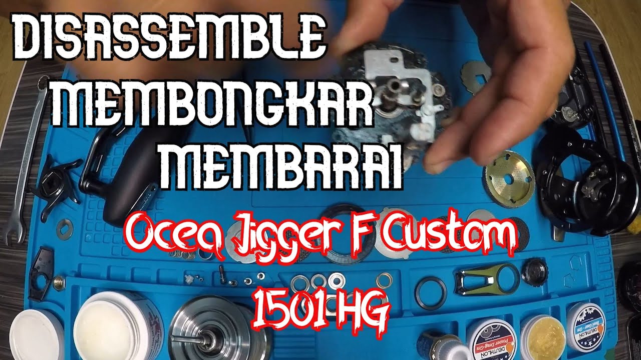 Ocea Jigger F custom [reel maintenance]