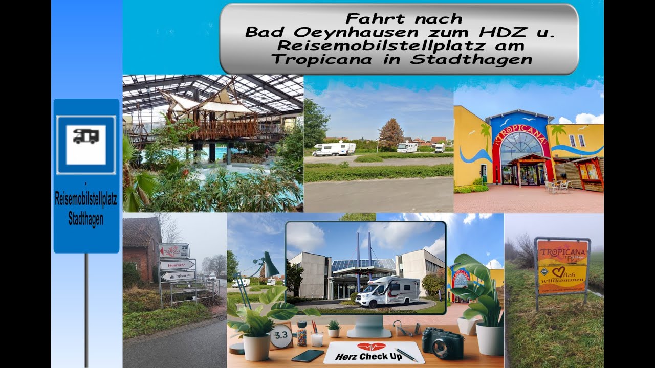 🚐💦 BADEN & WOHNEN am Tropicana: Der Reisemobilstellplatz Stadthagen, der ALLES kann!